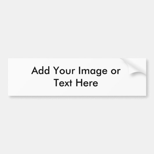 Addieren Sie Ihr Bild oder Text hier Autoaufkleber (Vorne)
