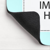 Addieren Sie Ihr Bild oder Text hier Mousepad (Ecke)