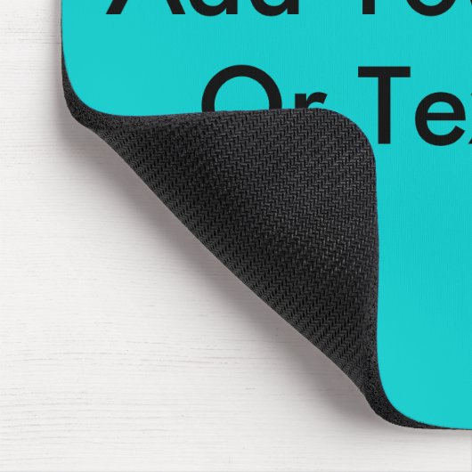 Addieren Sie Ihr eigenes Bild oder Text Mousepad (Ecke)