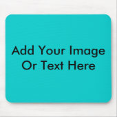 Addieren Sie Ihr eigenes Bild oder Text Mousepad (Vorne)