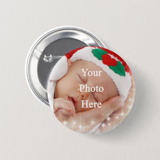 Addieren Sie Ihr eigenes Foto Button (Vorne & Hinten)