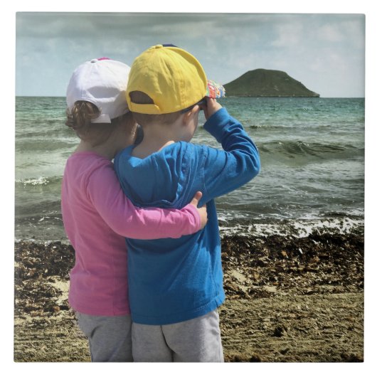 ADDIEREN SIE IHR EIGENES FOTO FLIESE (Vorderseite)