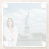 ADDIEREN SIE IHR EIGENES FOTO GLASUNTERSETZER (Rückseite)