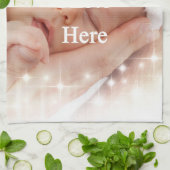 addieren Sie Ihr eigenes Foto Küchentuch (Gefaltet)