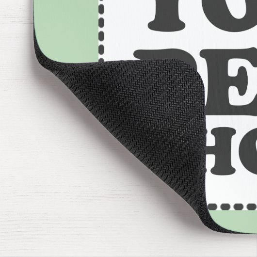 "Addieren Sie Ihr eigenes Foto " Mousepad (Ecke)