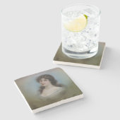 ADDIEREN SIE IHR EIGENES FOTO ODER TEXT STEINUNTERSETZER (Seitenansicht)