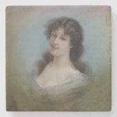 ADDIEREN SIE IHR EIGENES FOTO ODER TEXT STEINUNTERSETZER (Vorderseite)