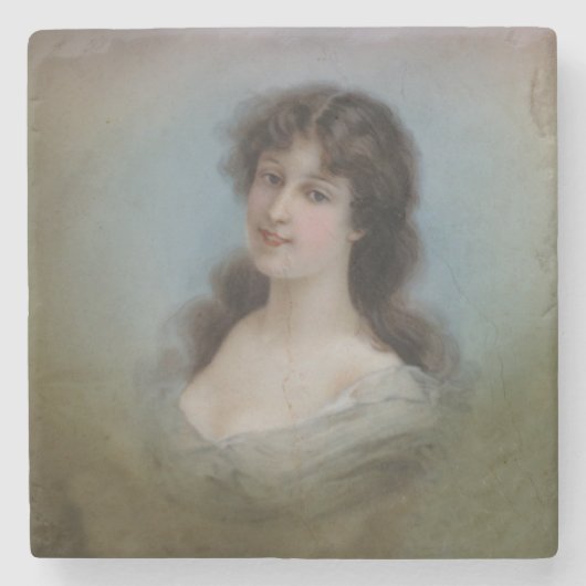 ADDIEREN SIE IHR EIGENES FOTO ODER TEXT STEINUNTERSETZER (Vorderseite)