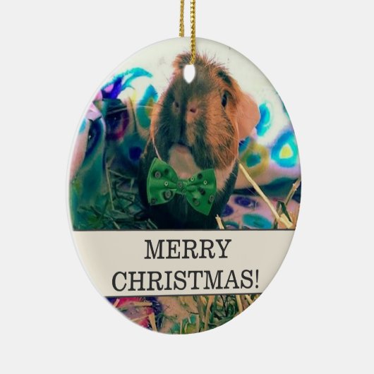 ADDIEREN Sie IHR EIGENES FOTO u. TEXT Keramikornament (Rechts)