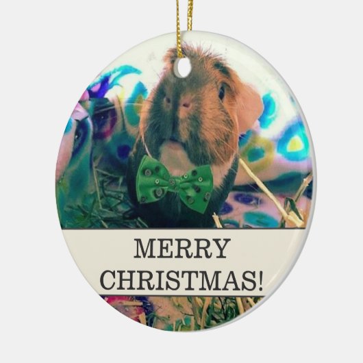 ADDIEREN Sie IHR EIGENES FOTO u. TEXT Keramikornament (Links)