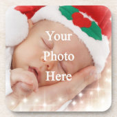 addieren Sie Ihr eigenes Foto Untersetzer (Vorderseite)