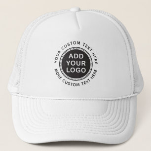 Addieren Sie Ihr eigenes Logo und Text Truckerkappe