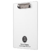 Addieren Sie Ihr eigenes Logo- und Textgeschäft Klemmbrett (Links)