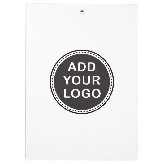 Addieren Sie Ihr eigenes Logo- und Textgeschäft Klemmbrett (Rückseite)