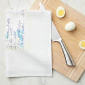 Addieren Sie Ihr eigenes Mamma- oder Handtuch (Viertel Falte)