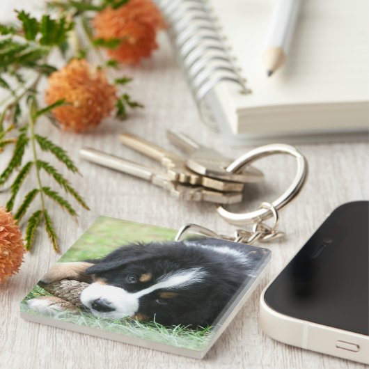 Addieren Sie Ihr eigenes schönes volles Schlüsselanhänger (Vorderseite rechts)