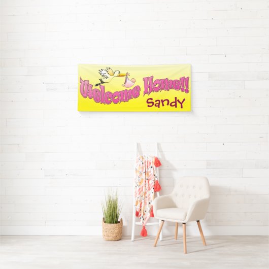 Addieren Sie Ihr eigenes willkommenes Banner (Insitu)