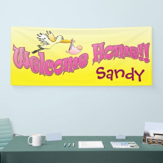 Addieren Sie Ihr eigenes willkommenes Banner (Messe)