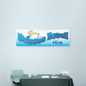 Addieren Sie Ihr eigenes willkommenes Banner (Messeveranstaltung)