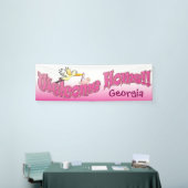 Addieren Sie Ihr eigenes willkommenes Banner (Messeveranstaltung)