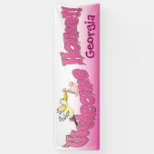 Addieren Sie Ihr eigenes willkommenes Banner (Vertikal)