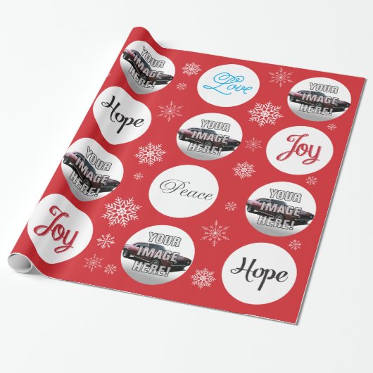 Addieren Sie Ihr Foto! Chevy Camaro Geschenkpapier (Ungerollt)