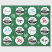 Addieren Sie Ihr Foto! Chevy Camaro Geschenkpapier (Flach)