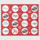 Addieren Sie Ihr Foto! Mitsubishi Evo X Geschenkpapier (Flach)