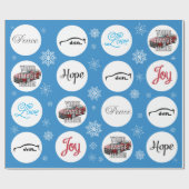 Addieren Sie Ihr Foto! Mitsubishi Evo X Geschenkpapier (Flach)