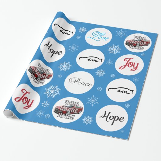 Addieren Sie Ihr Foto! Mitsubishi Evo X Geschenkpapier (Ungerollt)