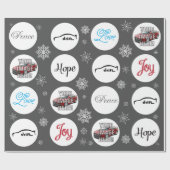 Addieren Sie Ihr Foto! Mitsubishi Evo X Geschenkpapier (Flach)