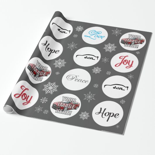 Addieren Sie Ihr Foto! Mitsubishi Evo X Geschenkpapier (Ungerollt)