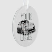 Addieren Sie Ihr Foto - Nissan 350Z Ornament (Vorderseite)