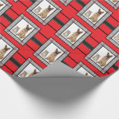 Addieren Sie Ihr Hunde-oder der Geschenkpapier (Ecke)