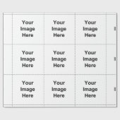 Addieren Sie Ihr kundenspezifisches Bild oder Geschenkpapier (Flach)