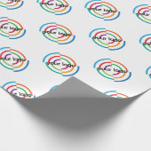 ADDIEREN Sie Ihr KUNDENSPEZIFISCHES Geschäft des Geschenkpapier (Ecke)