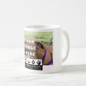 Addieren Sie Ihr Logo des Tier-WHS Kaffeetasse (VorderseiteRechts)