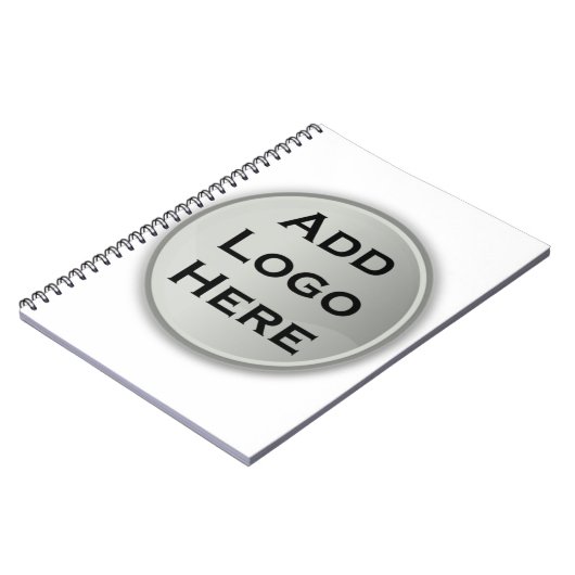 Addieren Sie Ihr Logo-Unternehmensgeschenk Notizblock (Linke Seite)