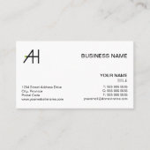 Addieren Sie Ihr Logo Visitenkarte (Vorderseite)
