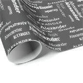 Addieren Sie Ihr mehrfache Geschenkpapier (Rolleneckpunkt)