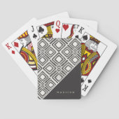 Addieren Sie Ihr Namens| afrikanisches wildes Spielkarten (Rückseite)