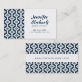 Addieren Sie Ihr Namens| Atomära inspiriertes Visitenkarte (Vorne/Hinten)