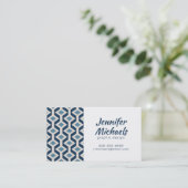 Addieren Sie Ihr Namens| Atomära inspiriertes Visitenkarte (Stehend Vorderseite)