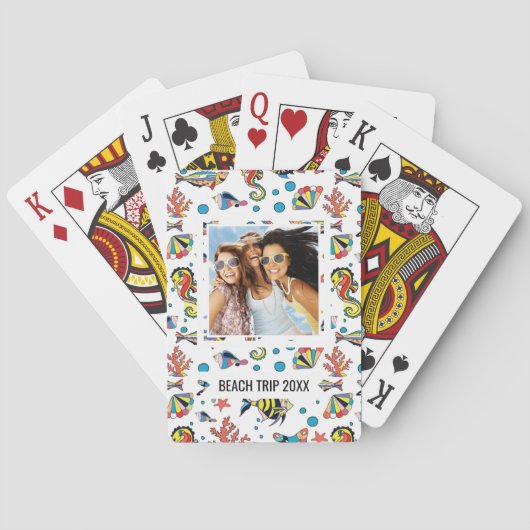 Addieren Sie Ihr Namens| buntes Spielkarten (Rückseite)