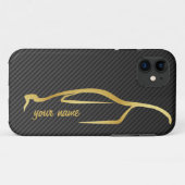 "addieren Sie Ihr Namens" Case-Mate iPhone Hülle (Rückseite (Horizontal))