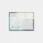 Addieren Sie Ihr Namens| Crossfade I Post-it Klebezettel (Vorderseite)