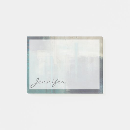 Addieren Sie Ihr Namens| Crossfade I Post-it Klebezettel (Vorderseite)