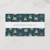 Addieren Sie Ihr Namens| geometrisches Visitenkarte (Rückseite)