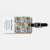 Addieren Sie Ihr Namens| Gepäckanhänger (Vorderseite horizontal)