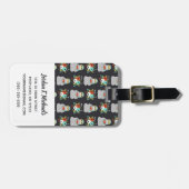 Addieren Sie Ihr Namens| Gepäckanhänger (Vorderseite horizontal)